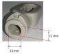 Preview: Kurbelring S806/1 in grau zu Stobag Getriebe